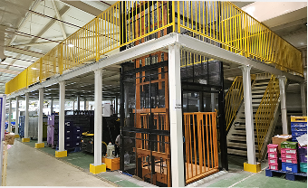 Single Hydraulic Goods Lifts